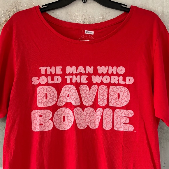 Recyled Karma David Bowie T-Shirt (NWT) - Picture 5 of 12